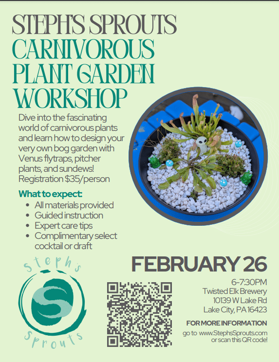 CARNIVOROUSPLANT GARDEN WORKSHOP